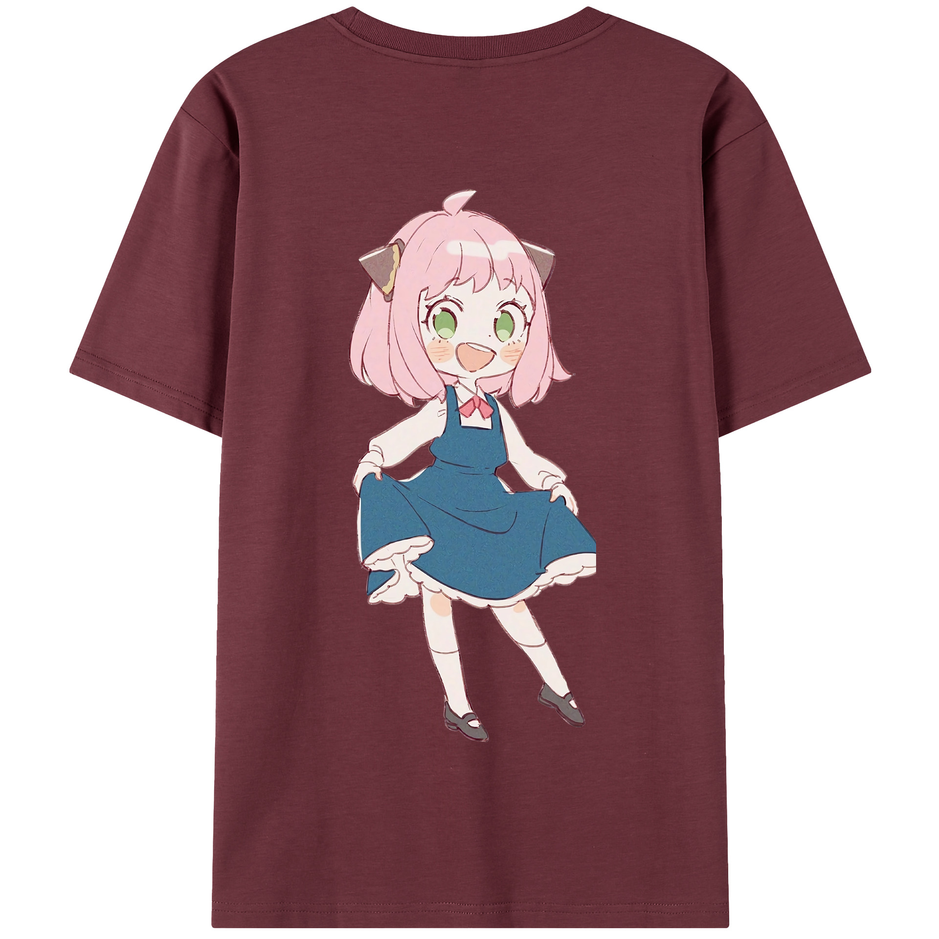 （画像用） SPY×FAMILY间谍家家酒 綿100％半袖Tシャツ（背面プリント）